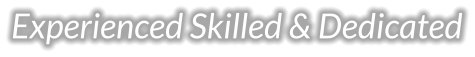 Experienced Skilled & Dedicated
